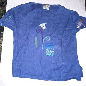 Play Alegre art to wear linen pullover